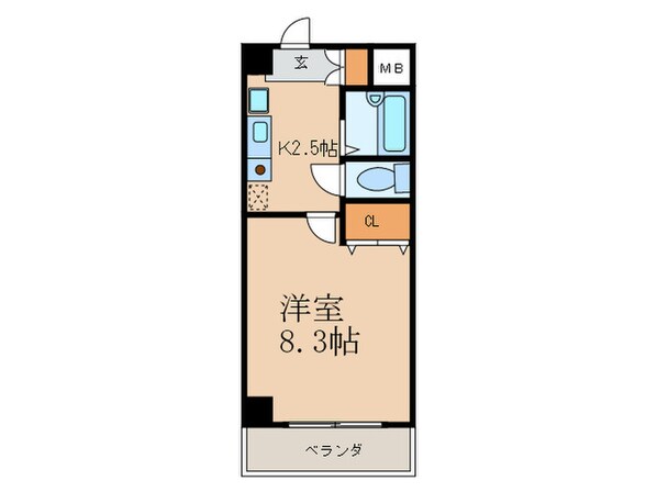 グレイス丸萬の物件間取画像